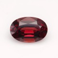 Natural Red burmese spinel 2.88 Carats Vivid Red Oval 22x7 mm Loose Gemstone - Image 1