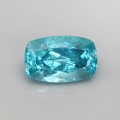 Natural Apatite 3.34 Carats Paraiba Blue Green Cushion 11x7 mm Loose Gemstone - Image 1