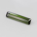 Natural Tourmaline 5.32 Carats Hunter Green Long Emerald Cut-Semi Finish  21x5 mm Loose Gemstone - Image 3