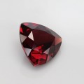 Natural Rhodolite garnet 6.92 Carats Purplish Red Trilliant  12x7 mm Loose Gemstone - Image 1