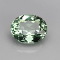 Natural Apatite 2.50 Carats Vanadium Green Oval 9x7 mm Loose Gemstone - Image 1