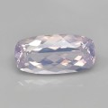 Natural Lavender quartz 17.20 Carats Lavender Cushion 23x11 mm Loose Gemstone - Image 1