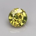 Natural Yellow Sapphire 1.47 Carats Yellow Green Round 6x4 mm Loose Gemstone - Image 7