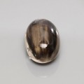 Natural Scapolite rainbow rutile 26.02 Carats Rainbow Oval Cabochon 21x14 mm Loose Gemstone - Image 1