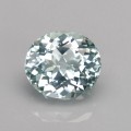 Natural Acrolite Tourmaline 2.27 Carats Half White Oval 8x7 mm Loose Gemstone - Image 7
