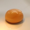 Natural Moonstone cats eye 44.39 Carats Orange Peach Oval Cabochon 23x17 mm Loose Gemstone - Image 4