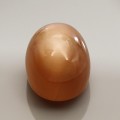 Natural Moonstone cats eye 44.39 Carats Orange Peach Oval Cabochon 23x17 mm Loose Gemstone - Image 2