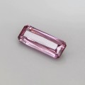 Natural Malaya garnet 2.18 Carats Purplish Pink Emerald Cut 12x5 mm Loose Gemstone - Image 3