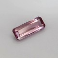 Natural Malaya garnet 2.18 Carats Purplish Pink Emerald Cut 12x5 mm Loose Gemstone - Image 6