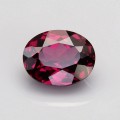 Natural Rhodolite garnet 3.32 Carats Purplish Pink Oval 10x8 mm Loose Gemstone - Image 1