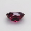 Natural Rhodolite garnet 3.32 Carats Purplish Pink Oval 10x8 mm Loose Gemstone - Image 4