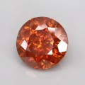 Natural Sphalerite 17.25 Carats Fire Orange Round 15x10 mm Loose Gemstone - Image 2