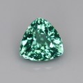 Natural Apatite 1.47 Carats Paraiba Blue Green Trilliant  7x4 mm Loose Gemstone - Image 1