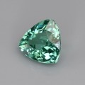Natural Apatite 1.47 Carats Paraiba Blue Green Trilliant  7x4 mm Loose Gemstone - Image 3