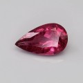 Natural Rubellite 5.28 Carats Neon Purplish Pink Pear 16x10 mm Loose Gemstone - Image 2