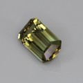 Natural Tourmaline 4.13 Carats Honey Yellow Emerald Cut 12x7 mm Loose Gemstone - Image 3