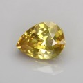 Natural Yellow Sapphire 1.83 Carats Golden Yellow Pear 8x6 mm Loose Gemstone - Image 3