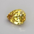 Natural Yellow Sapphire 1.83 Carats Golden Yellow Pear 8x6 mm Loose Gemstone - Image 2