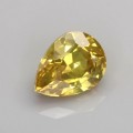 Natural Yellow Sapphire 1.83 Carats Golden Yellow Pear 8x6 mm Loose Gemstone - Image 6