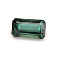 Natural Tourmaline 3.57 Carats Green Blue Emerald Cut 11x6 mm Loose Gemstone - Image 4