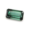 Natural Tourmaline 3.57 Carats Green Blue Emerald Cut 11x6 mm Loose Gemstone - Image 2
