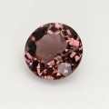 Natural Tourmaline 2.27 Carats Imperial Pink Round 9x5 mm Loose Gemstone - Image 2