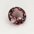 Natural Tourmaline 2.27 Carats Imperial Pink Round 9x5 mm Loose Gemstone - Image 1
