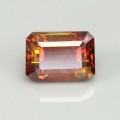 Natural Sphalerite 12.32 Carats Sunset Orange Emerald Cut 13x10 mm Loose Gemstone - Image 7