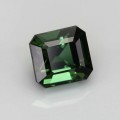 Natural Tourmaline 1.53 Carats Teal Green Emerald Cut 7x5 mm Loose Gemstone - Image 6