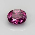 Natural Malaya garnet 1.62 Carats Purplish Pink Oval 7x6 mm Loose Gemstone - Image 7