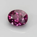 Natural Malaya garnet 1.62 Carats Purplish Pink Oval 7x6 mm Loose Gemstone - Image 2