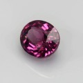 Natural Malaya garnet 1.62 Carats Purplish Pink Oval 7x6 mm Loose Gemstone - Image 3