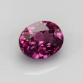 Natural Malaya garnet 1.62 Carats Purplish Pink Oval 7x6 mm Loose Gemstone - Image 1