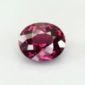 Natural Rhodolite garnet 3.91 Carats Purplish Pink Oval 10x8 mm Loose Gemstone - Image 1