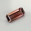 Natural Pink Tourmaline 6.59 Carats Champagne Pink Emerald Cut 16x7 mm Loose Gemstone - Image 4