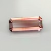 Natural Pink Tourmaline 6.59 Carats Champagne Pink Emerald Cut 16x7 mm Loose Gemstone - Image 1