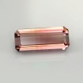 Natural Pink Tourmaline 6.59 Carats Champagne Pink Emerald Cut 16x7 mm Loose Gemstone - Image 1