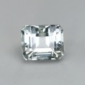 Natural Acrolite Tourmaline 1.81 Carats White Emerald Cut 7x6 mm Loose Gemstone - Image 6