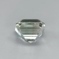 Natural Acrolite Tourmaline 1.81 Carats White Emerald Cut 7x6 mm Loose Gemstone - Image 4