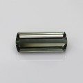 Natural Tourmaline 13.04 Carats Grey Green Emerald Cushion 21x8 mm Loose Gemstone - Image 2