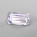 Natural Lavender quartz 10.90 Carats Lavender Emerald Cut 18x10 mm Loose Gemstone - Image 3