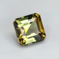 Natural Bi-color tourmaline 1.69 Carats Honey to Green Octagon 7x5 mm Loose Gemstone - Image 6