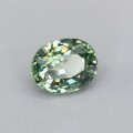 Natural Demantoid garnet 0.65 Carats Green Oval 5x4 mm Loose Gemstone - Image 1