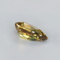 Natural Sapphire bi-color 1.37 Carats Golden Yellow with Green Tint Pear 9x5 mm Loose Gemstone - Image 4