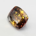 Natural Sphalerite 46.26 Carats Orange Yellow with Red Flashes Cushion 23x17 mm Loose Gemstone - Image 3