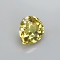 Natural Sapphire 1.23 Carats Golden Yellow Pear 7x6 mm Loose Gemstone - Image 5
