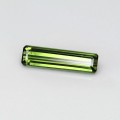 Natural Tourmaline 2.62 Carats Honey Green Long Emerald 17x5 mm Loose Gemstone - Image 2