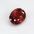 Natural Spessartite garnet 7.32 Carats Orange Red Oval 14x10 mm Loose Gemstone - Image 3