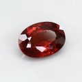Natural Spessartite garnet 7.32 Carats Orange Red Oval 14x10 mm Loose Gemstone - Image 5