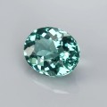 Natural Apatite 1.81 Carats Paraiba Green Oval 8x7 mm Loose Gemstone - Image 2